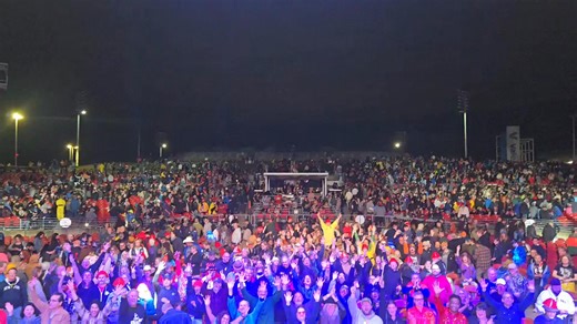 53K views · 1.4K reactions | Austin, Texas spuds... as seen from the stage last night. Inclement weather almost kept us from preaching the truth about De-Evolution, but in the end our message was received. Our last show on The B-52's tour is tonight in Woodlands, TX. Hope to see you there. Photo/Video by Michael Pilmer / Devo-Obsesso. | Devo | Facebook