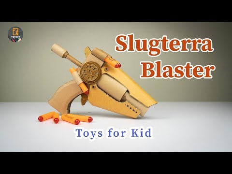 How To Make Toys for Kids at home | Slugterra Blaster
