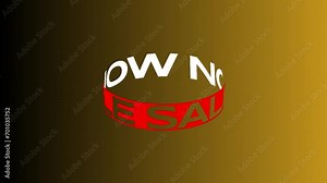 Animated Sale Now icon background animated, logo symbol, social media