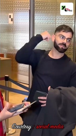 Virat Kohli spotted at Mumbai Airport. ✈️