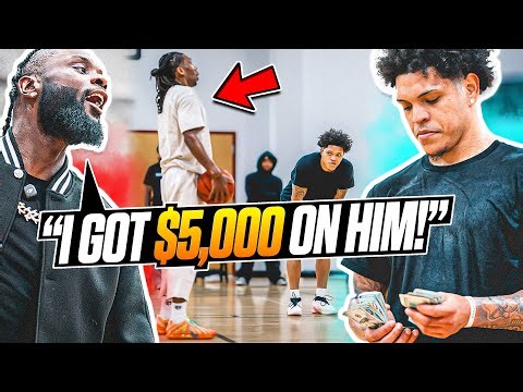 Lance Stephenson BETS Rob Colon $5,000 In This 1v1 Game... *Most TOXIC TNC Game Ever!
