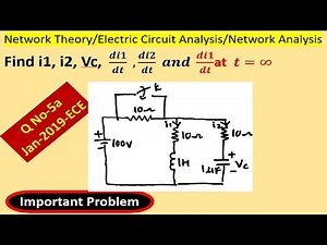 5a)Jan- 2019-Numerical on Initial conditions and transient analysis
