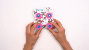 Clixo Magnetic Building Toys for Kids Tiny and Mighty Magnets Creative STEM Toys 9 Pc