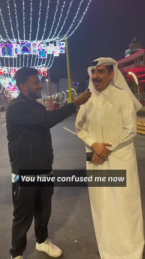 Engaging with locals in Qatar by speaking Arabic | Ahmad Al Kaashekh
