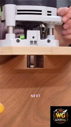 Genius Router & Bandsaw Woodworking Trick! 🤯 #woodjoint #woodcrafts