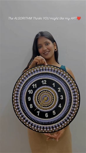 DID ALGORITHM WORKED? 🤔🙋‍♀️ #art #artist #mandalaart #mandaladesign #mandala #art