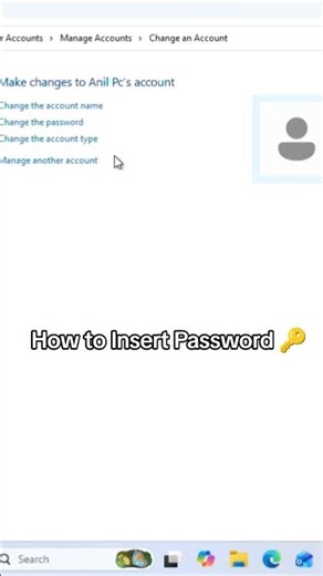🔐 Laptop/Computer Password Change in 1 Minute | Easy Trick #shorts #tiphacks