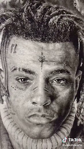 XXXTentacion Drawing | Realism Art Showcase