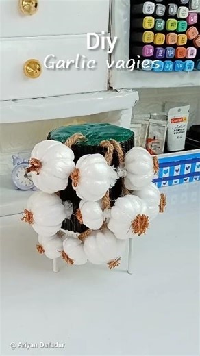 DIY garlic vagies||DIY garlic#artshorts#garlicdiy#diyvagies#shortsfeed#garlicdiy#schoolcraft#handmad