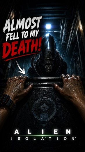 I ALMOST FELL TO MY DEATH 💀 | Alien: Isolation