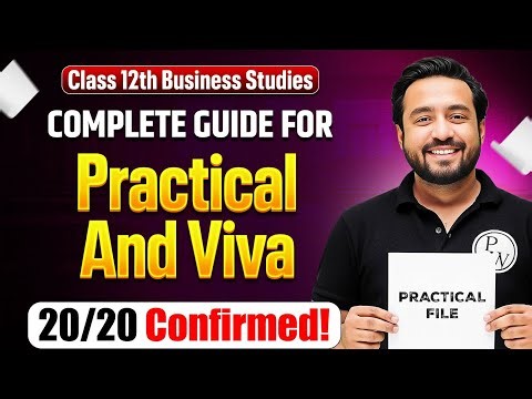 Class 12th Business Studies Practical & Viva 2026 | Project File | 20/20 Confirmed!🔥CBSE 2025 - 2026
