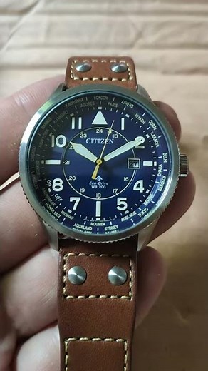 Citizen Blue Dial BX1010-11L Promaster Nighthawk Eco Drive Watch