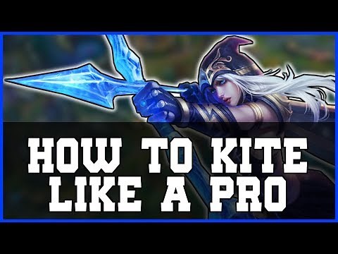 How To Kite and CS Like a PRO with Attack Move Click Explained - League of Legends