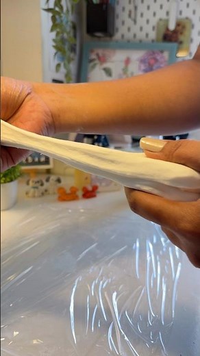 POV: You start making your own clay and can’t stop 🥹✨ | Cold Porcelain Recipe| air dry clay#clayart