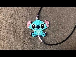 DIY Miyuki Stitch Bracelet | Brick Stitch & Peyote Technique Character Tutorial 💙✨