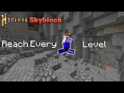 Hypixel Skyblock Deep Caverns Guide! (How To Reach EVERY LEVEL)