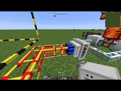 NEW! Minecraft FTB 1.12 EU to RF Converter BuildCraft Quarry 2019