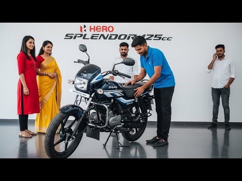 New 2025 Hero Splendor 125cc finally Launched.!!!