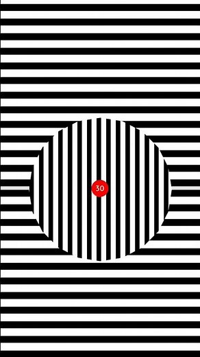 Mind Focus Red Dot 🔴 Countdown Illusion | Try Not to Blink! #illusion #countdown #timer #shorts