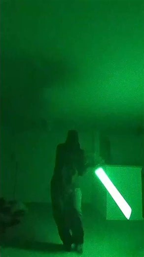Professor Prime Crazy Lightsaber Action: Emerald Premonition!!!!!