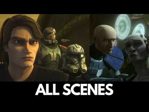 Every Captain Rex scene in The Bad Batch arc (final Clone Wars season)
