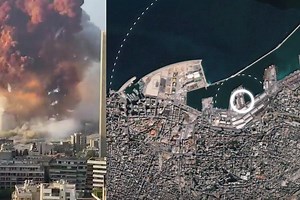 Explosions à Beyrouth : ce que les vidéos révèlent de l’onde de choc