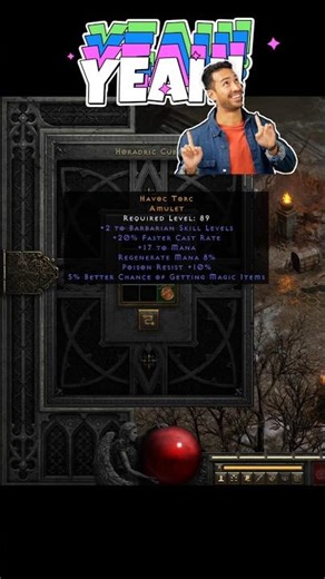 DIABLO UNLIMITED#4😎Crafting a very NICE Amulet🙌#subscribe #like #season12 #diablo2resurrected #yeah