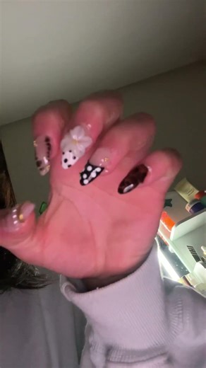 blacked out like a phantom #fyp #nails #nailart #kapownails #nailtech #nailinspo #naildesign