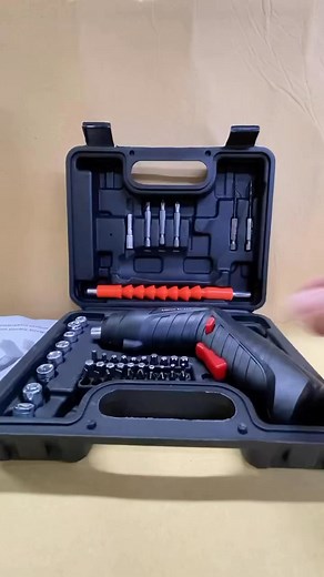 Mini Wireless Electric Screwdriver Set - Home Multi-function Rotatable Electric Drill - Impact Drill | An Jana
