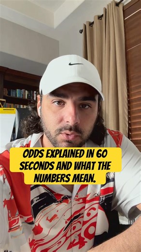 Odds explained in 60 seconds and what the numbers mean.