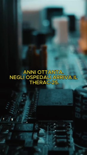 Il progetto THERAC-25. Sei incidenti, tre morti. Ad oggi è il caso di studio più famoso dell'ingegneria informatica safety-critical. #firmware #informatica #ingegneria #programmazione #cultura