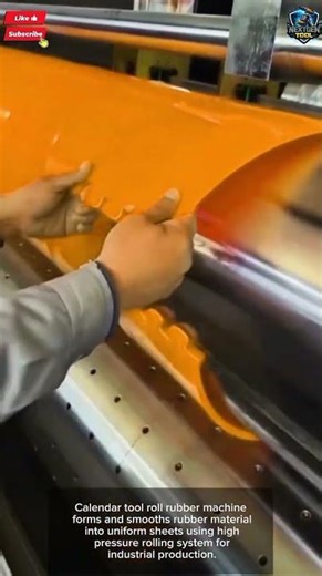 Calendar Tool Roll Rubber Machine for Sheet Production#tool