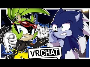 Movie Sonic The Werehog Meets Surge In VRCHAT!!!