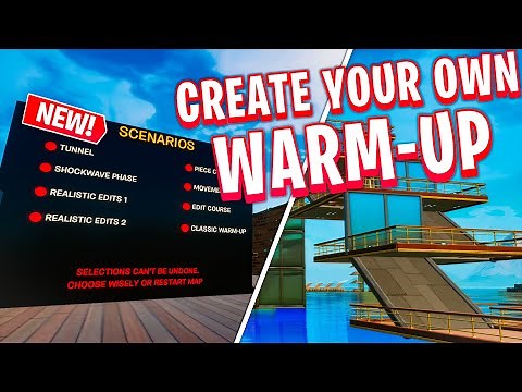Season 4 Warm-Up Map! Aim, Edits, Builds! (Fortnite Creative)