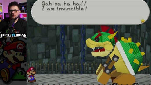 Robo-Bowser battle! - Paper Mario playthrough