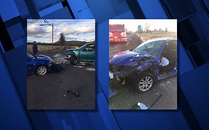 Both drivers hurt, one cited in NW Redmond intersection crash