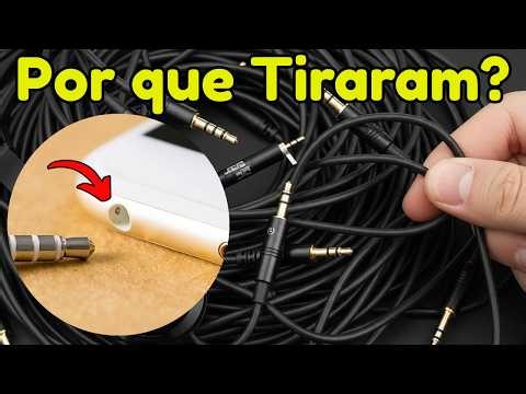 A Verdadeira Razão por que Tiraram a Entrada de Fones