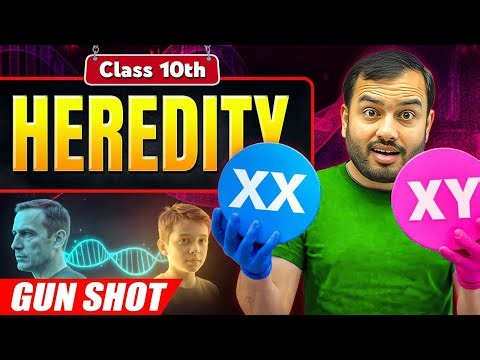 HEREDITY Class 10 || Complete CHAPTER IN ONE SHOT || NCERT Covered || Alakh Pandey