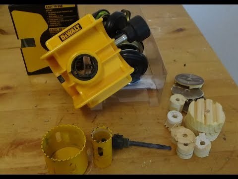 DeWalt Door Lock Jig and Cutter