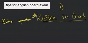tips for english board exam... | Filo