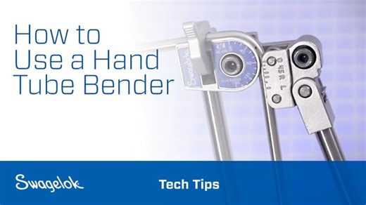 How to Use a Hand Tube Bender | Tech Tips | Swagelok [2020] | Swagelok Indiana | Cincinnati