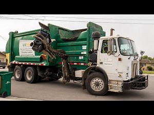 Lid-Flipping Classic | Waste Management (WM) AutoReach Garbage Truck