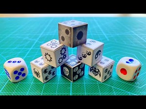 How To Make Paper Dice (Cool Dice)