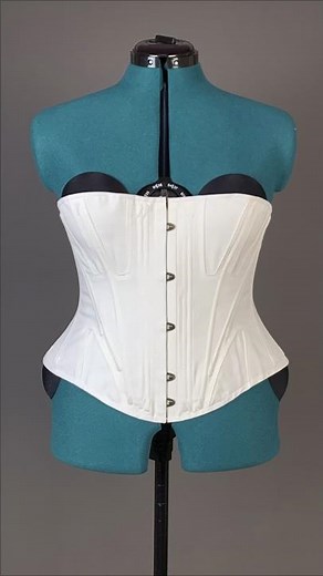 Victorian Corset 1850-60s #Corset #historicalcorset #victoriancorset ##corset1850 ##corset1860
