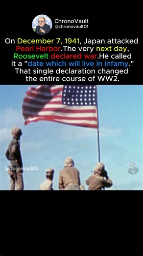 A Date Which Will Live in Infamy 🇺🇸🎙️
