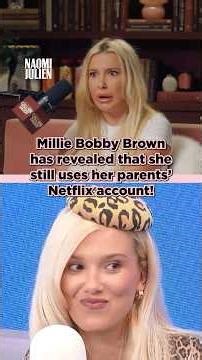 Millie Bobby Brown has revealed that she still uses her parents’ Netflix account! #milliebobbybrown