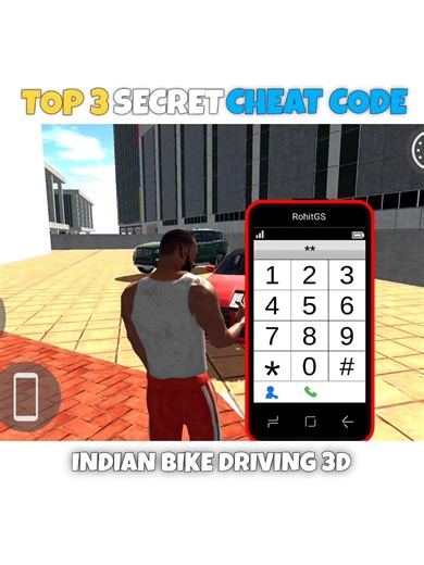 TOP 3 SECRET CHEAT CODE IN INDIAN BIKE DRIVING 3D | Indian Bike Driving 3D New Update Cheat Code