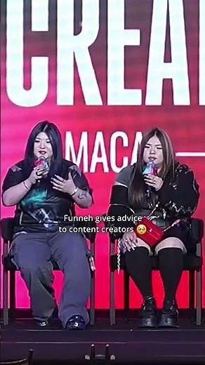Funneh shares content creation advice 🥹 #itsfunneh #krew #roblox