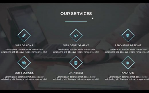 [HTML+CSS]十分钟写出漂亮的自适应导航页