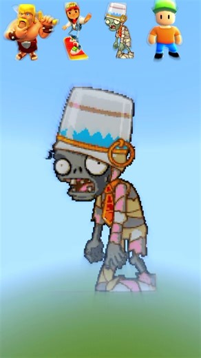 turning your my favourite games tractor minecraft pixel art amazing short #pixelartinminecraft